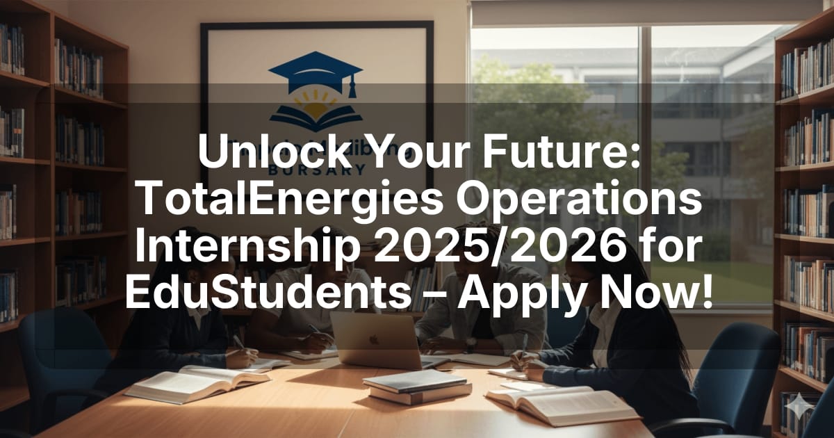 Unlock Your Future: TotalEnergies Operations Internship 2025/2026 for EduStudents – Apply Now!