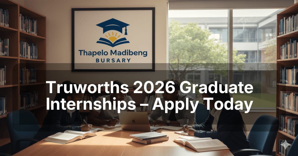 Truworths 2026 Graduate Internships – Apply Today