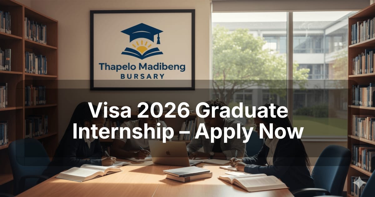 Visa 2026 Graduate Internship – Apply Now