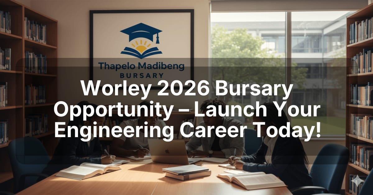 Worley 2026 Bursary Opportunity – Launch Your Engineering Career Today!