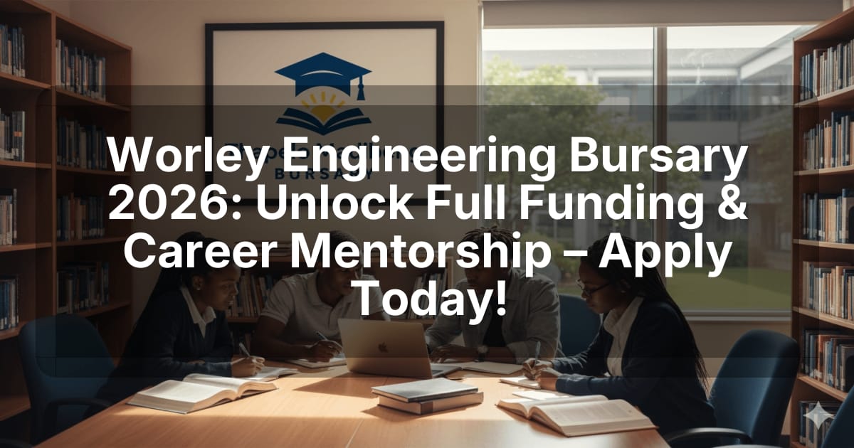 Worley Engineering Bursary 2026: Unlock Full Funding & Career Mentorship – Apply Today!