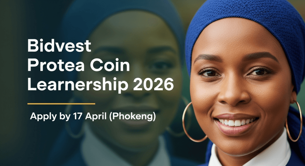 Bidvest Protea Coin Learnership 2026 – Apply by 17 April (Phokeng)