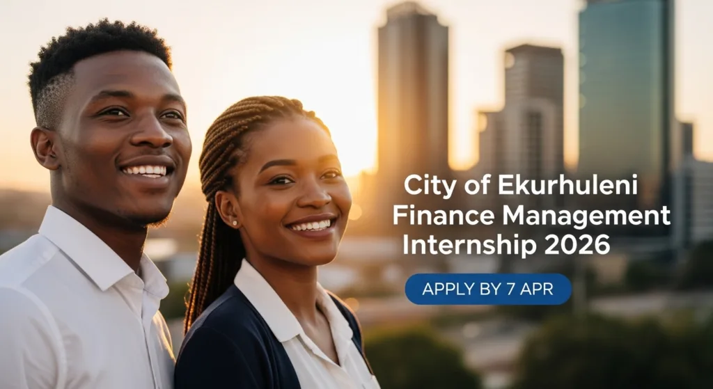 City of Ekurhuleni Finance Management Internship 2026 – Apply by 7 Apr