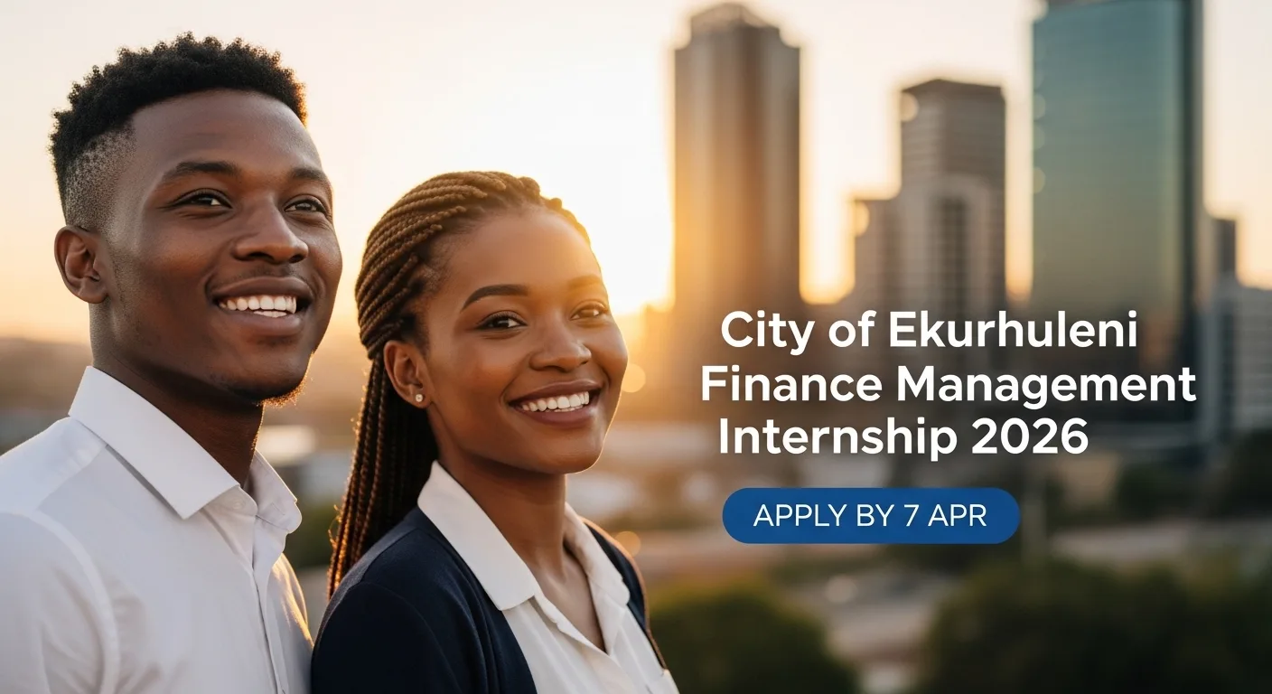 City of Ekurhuleni Finance Management Internship 2026 – Apply by 7 Apr
