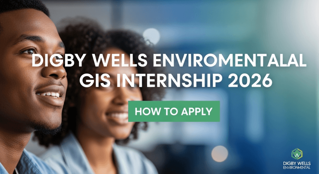 Digby Wells Environmental GIS Internship 2026 – How to Apply