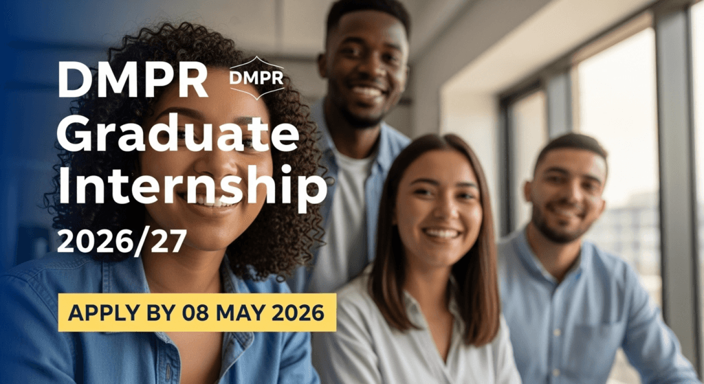 DMPR Graduate Internship 2026/27 – Apply by 08 May 2026