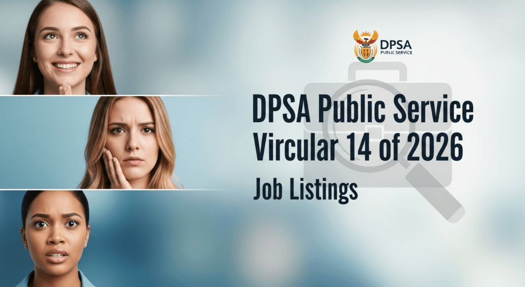DPSA Public Service Vacancy Circular 14 of 2026 - Job Listings