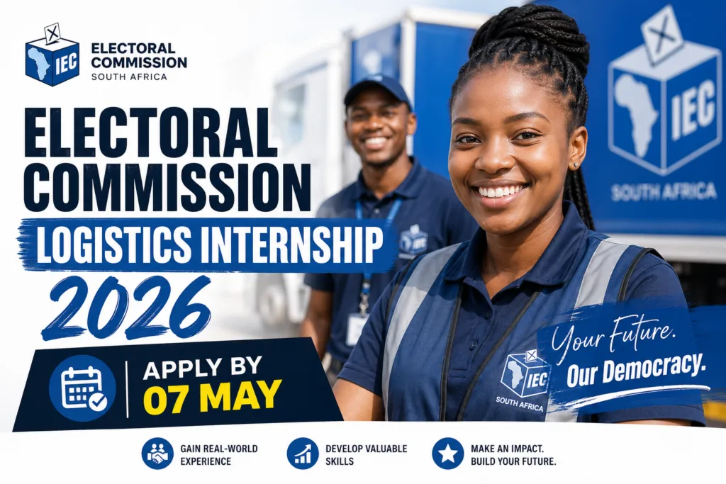 Electoral Commission Logistics Internship 2026 – Apply by 07 May