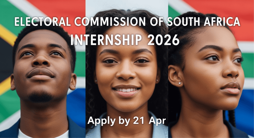 Electoral Commission of South Africa Internship 2026 (Apply by 21 Apr)