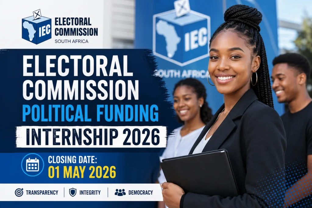Electoral Commission Political Funding Internship 2026 Closing 01 May