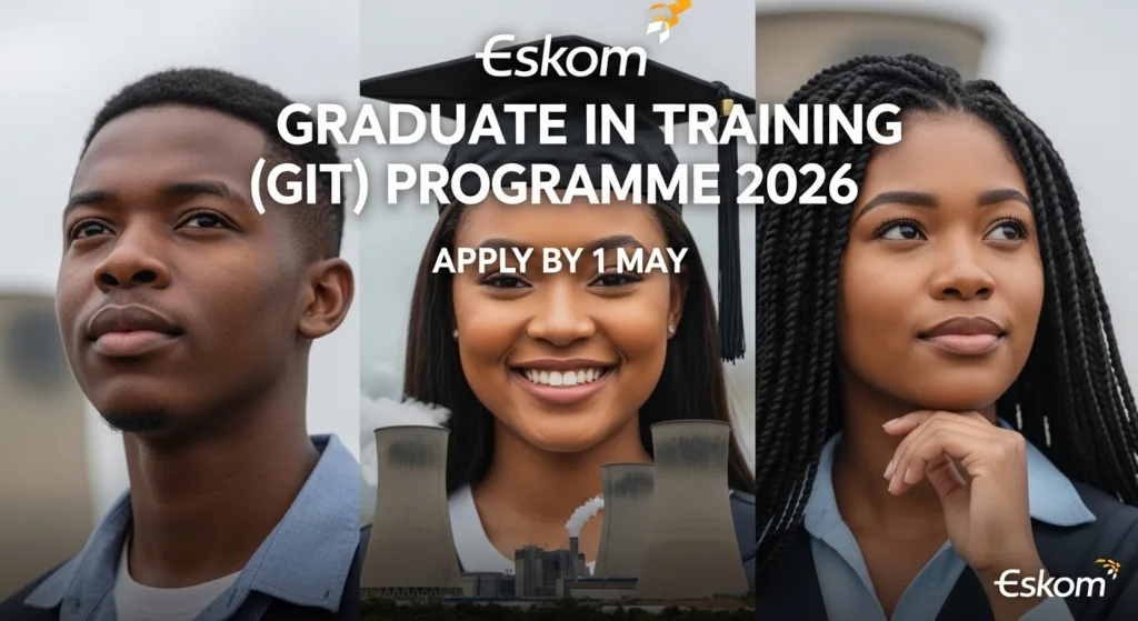Eskom Graduate in Training (GIT) Programme 2026 - Apply by 1 May