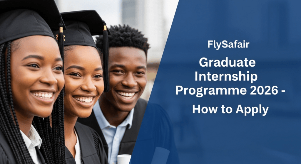 FlySafair Graduate Internship Programme 2026 – How to Apply