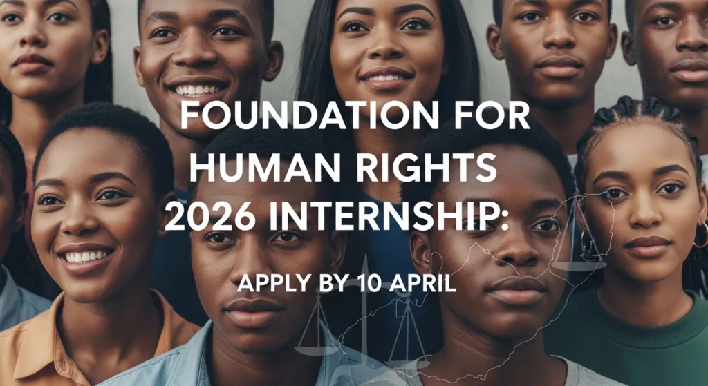 Foundation for Human Rights 2026 Internship: Apply by 10 April