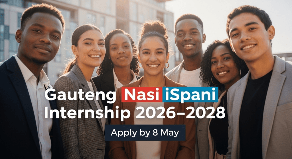 Gauteng Nasi iSpani Internship 2026–2028 – Apply by 8 May