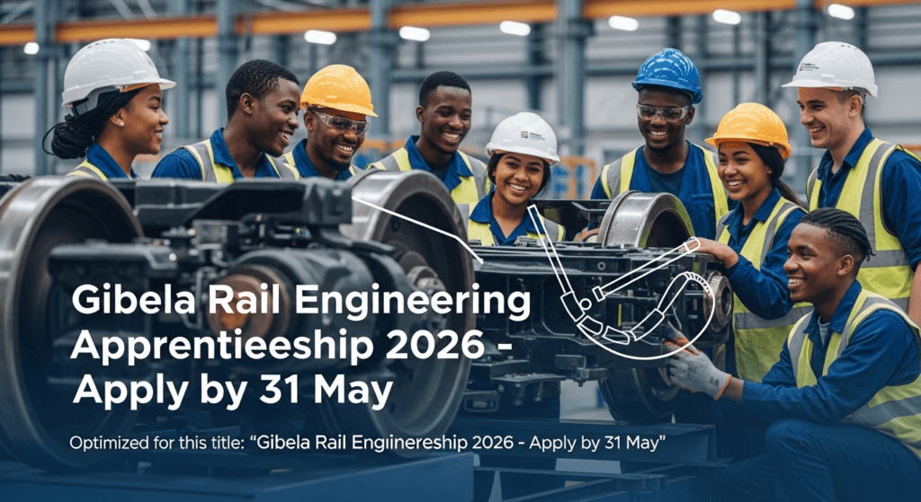 Gibela Rail Engineering Apprenticeship 2026 – Apply by 31 May