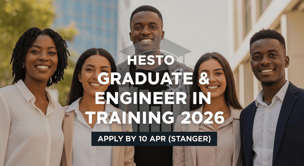 Hesto Graduate & Engineer in Training 2026 – Apply by 10 Apr (Stanger)
