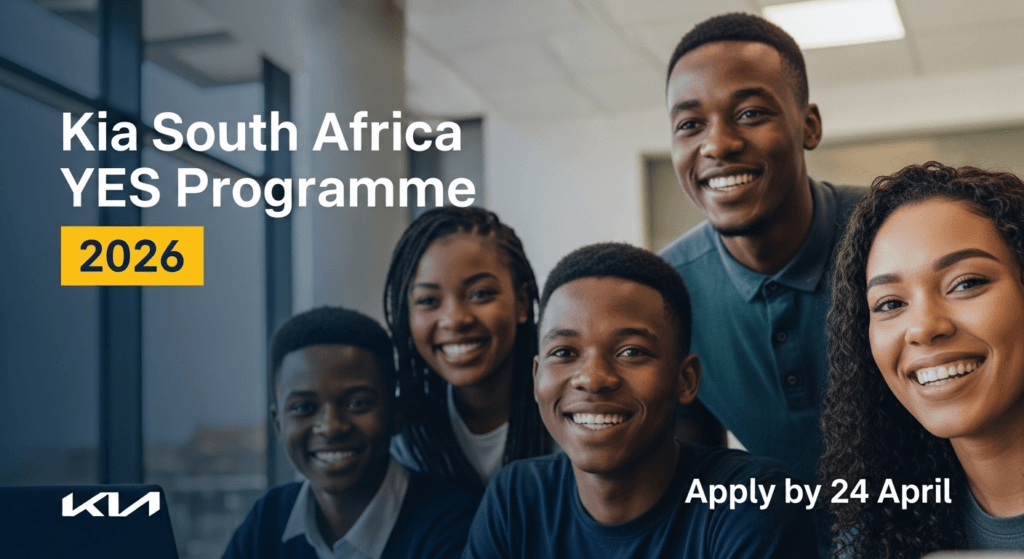 Kia South Africa YES Programme 2026 – Apply by 24 April