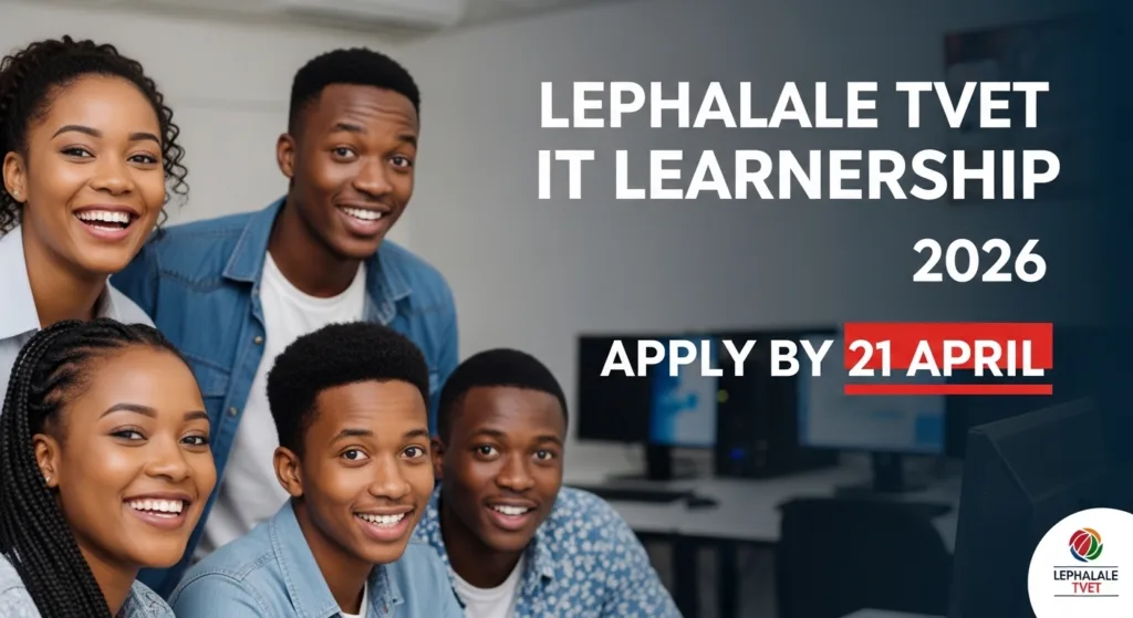 Lephalale TVET IT Learnership 2026 – Apply by 21 April