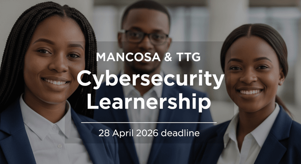 MANCOSA & TTG Cybersecurity Learnership – 28 April 2026 deadline