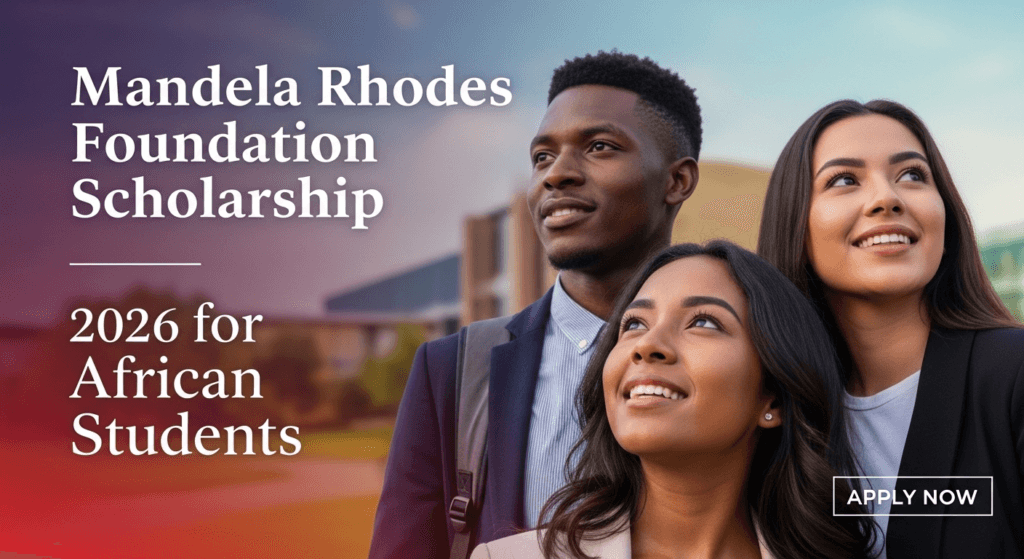 Mandela Rhodes Foundation Scholarship 2026 for African Students