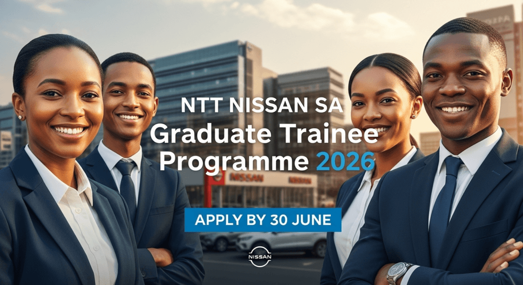 NTT Nissan SA Graduate Trainee Programme 2026 – Apply by 30 June