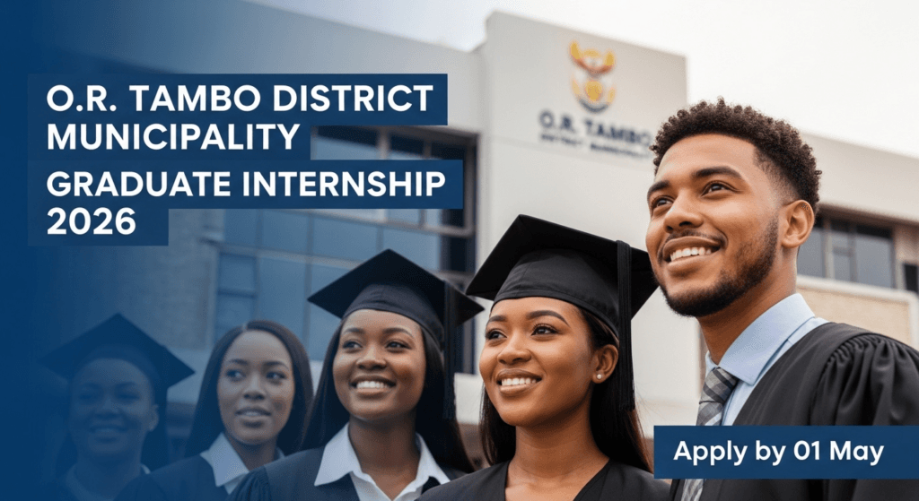 O.R. Tambo District Municipality Graduate Internship 2026 - Apply by 01 May
