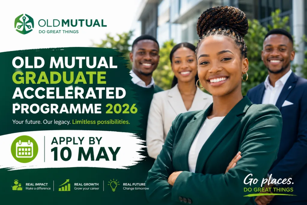 Old Mutual Graduate Accelerated Programme 2026 – Apply by 10 May