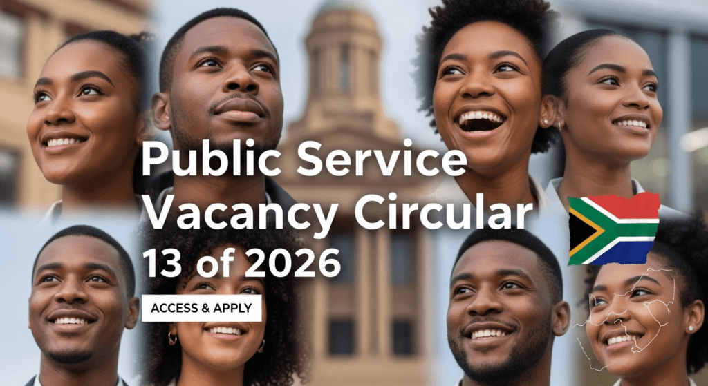 Public Service Vacancy Circular 13 of 2026 – Access & Apply