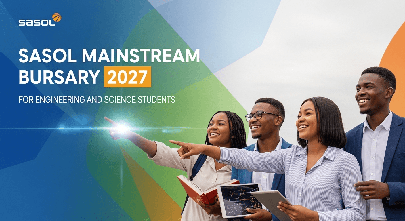 Sasol Mainstream Bursary 2027 for Engineering and Science Students