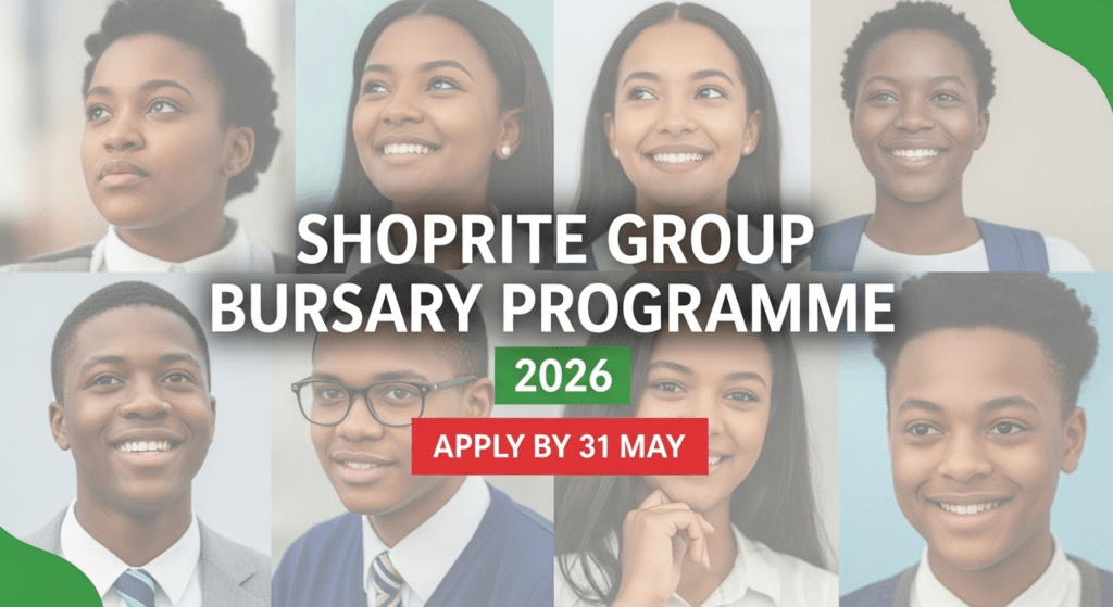 Shoprite Group Bursary Programme 2026 – Apply by 31 May