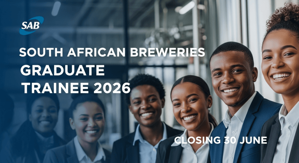 South African Breweries Graduate Trainee 2026 – Closing 30 June