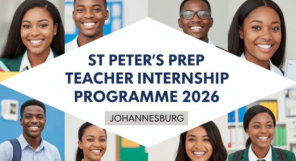 St Peter’s Prep Teacher Internship Programme 2026 – Johannesburg