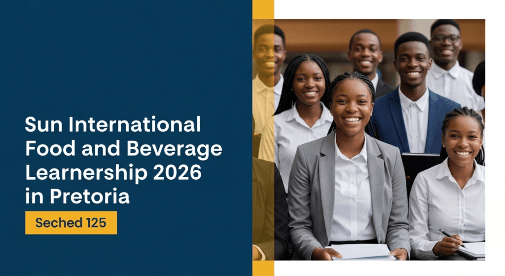 Sun International Food and Beverage Learnership 2026 in Pretoria