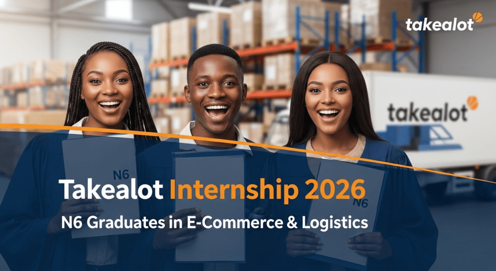 Takealot Internship 2026 – N6 Graduates in E‑Commerce & Logistics