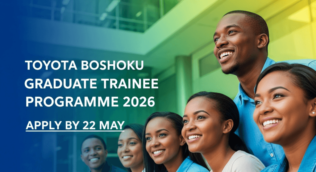 Toyota Boshoku Graduate Trainee Programme 2026 – Apply by 22 May