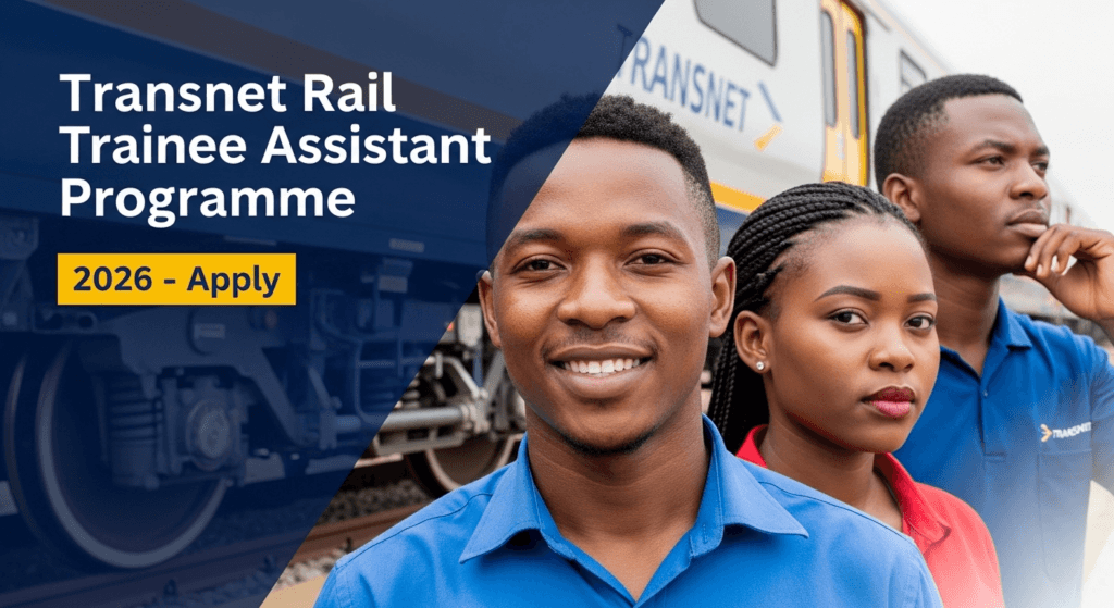 Transnet Rail Trainee Train Assistant Programme 2026 – Apply