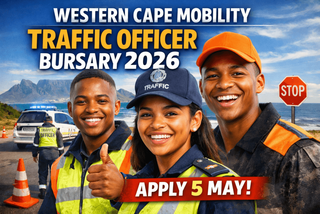Western Cape Mobility Traffic Officer Bursary 2026 – Apply 5 May