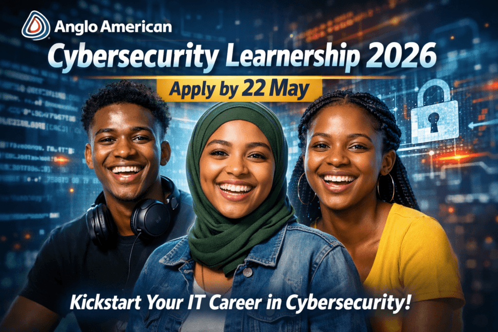 Anglo American Cybersecurity Learnership 2026 – Apply by 22 May