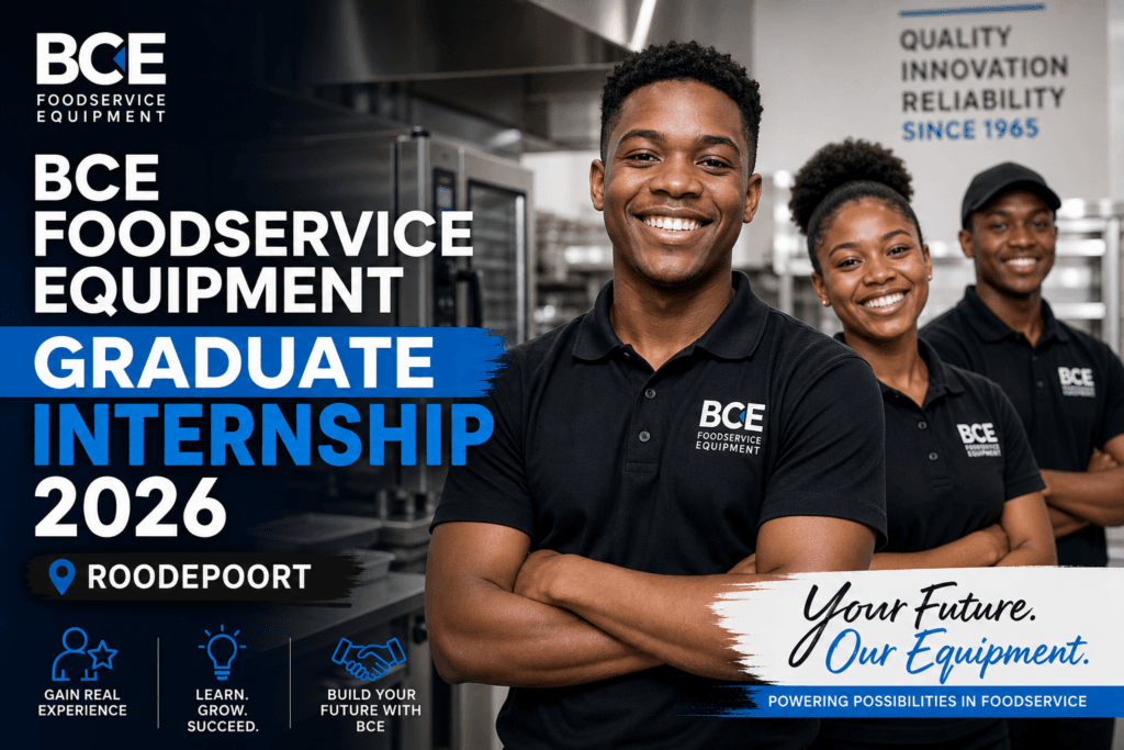 BCE FoodService Equipment Graduate Internship 2026 – Roodepoort
