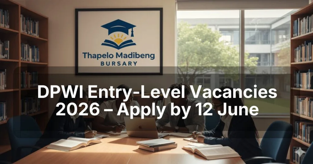 DPWI Entry-Level Vacancies 2026 – Apply by 12 June