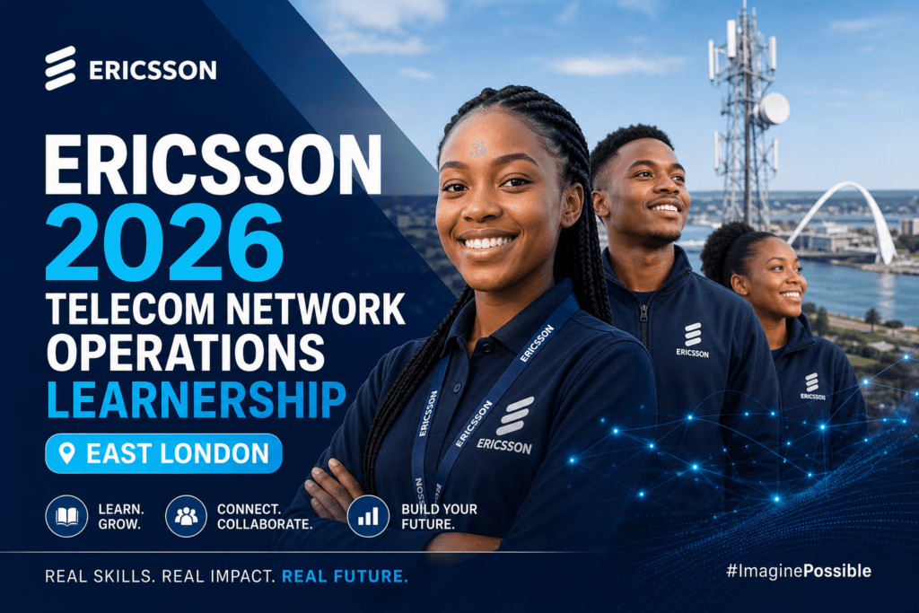 Ericsson 2026 Telecom Network Operations Learnership – East London