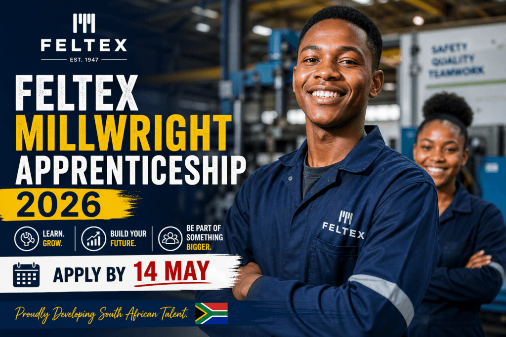 Feltex Millwright Apprenticeship 2026 – Apply by 14 May