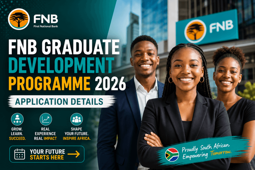 FNB Graduate Development Programme 2026 – Application Details