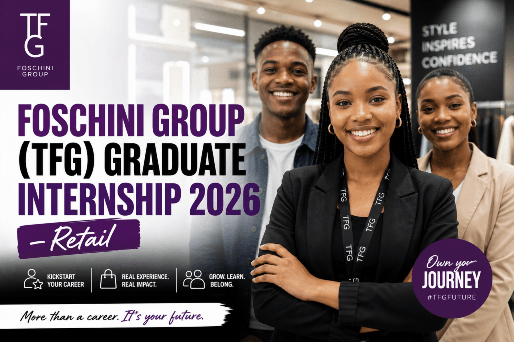 Foschini Group (TFG) Graduate Internship 2026 – Retail