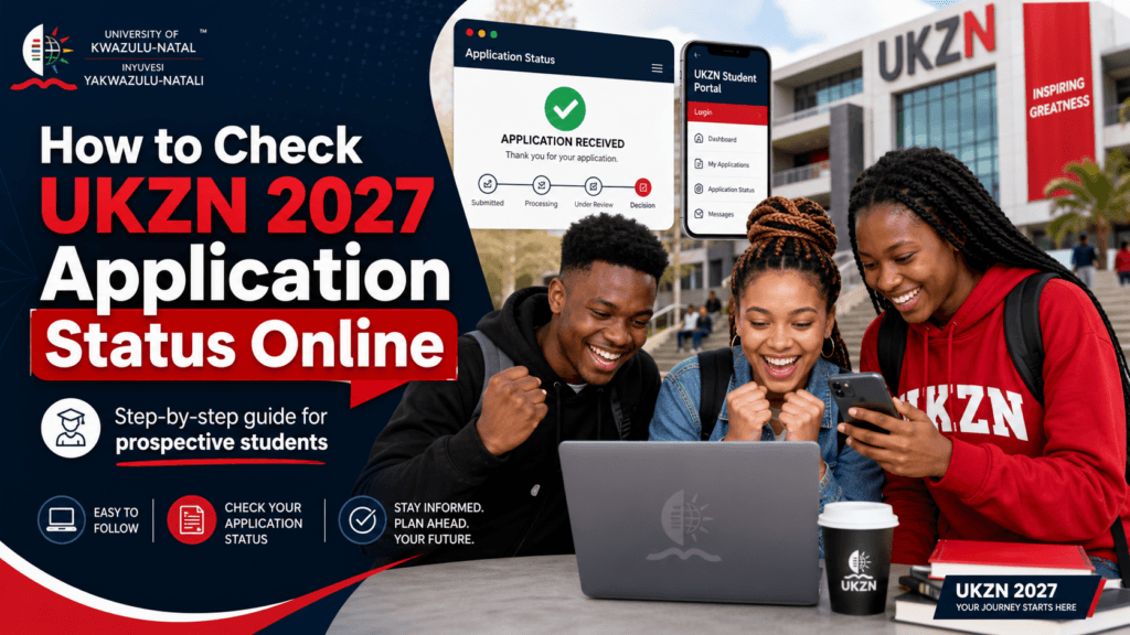 How to Check UKZN 2027 Application Status Online