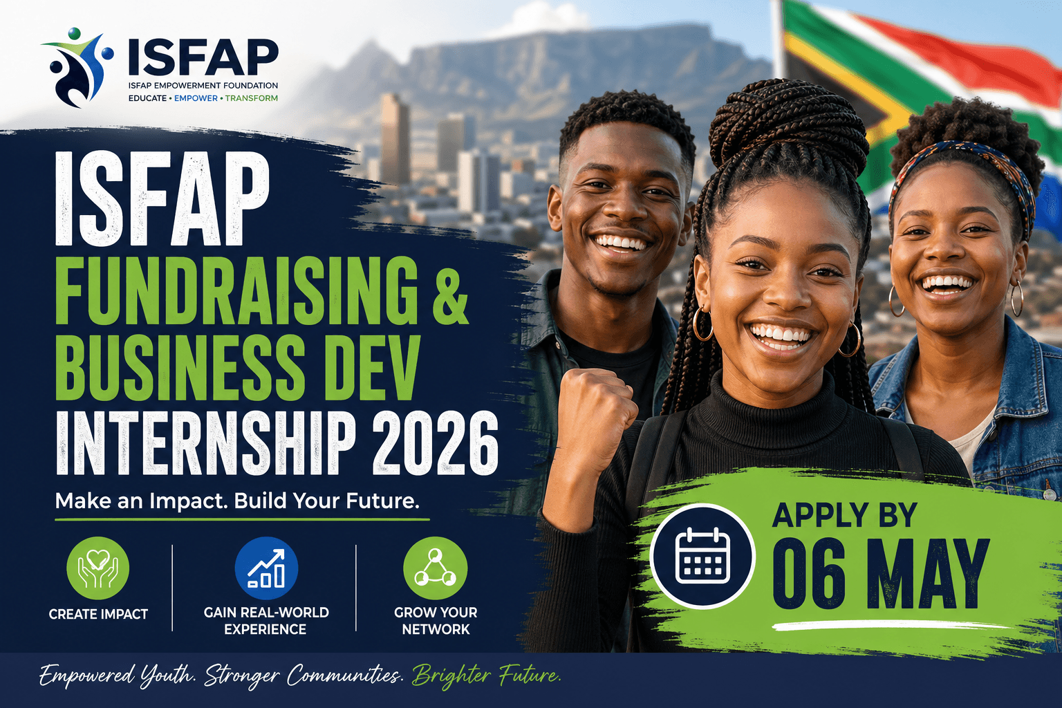 ISFAP Fundraising & Business Dev Internship 2026 – Apply by 06 May