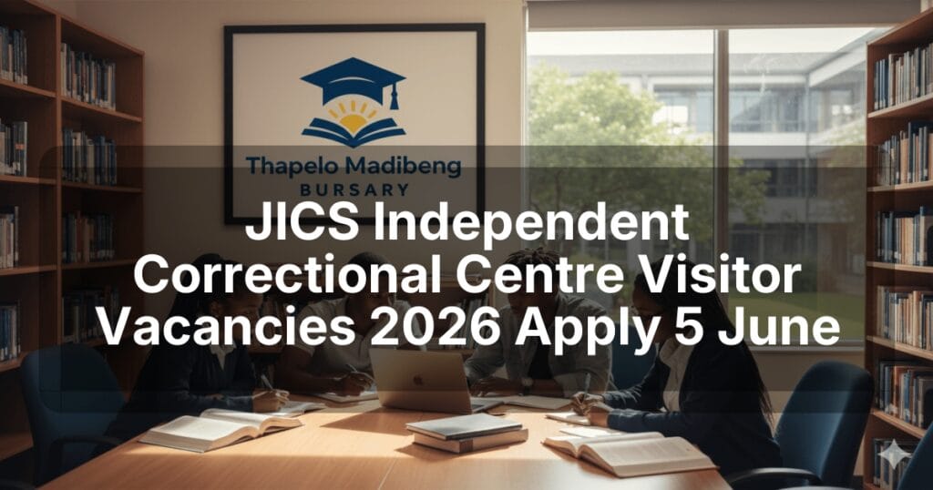 JICS Independent Correctional Centre Visitor Vacancies 2026 Apply 5 June