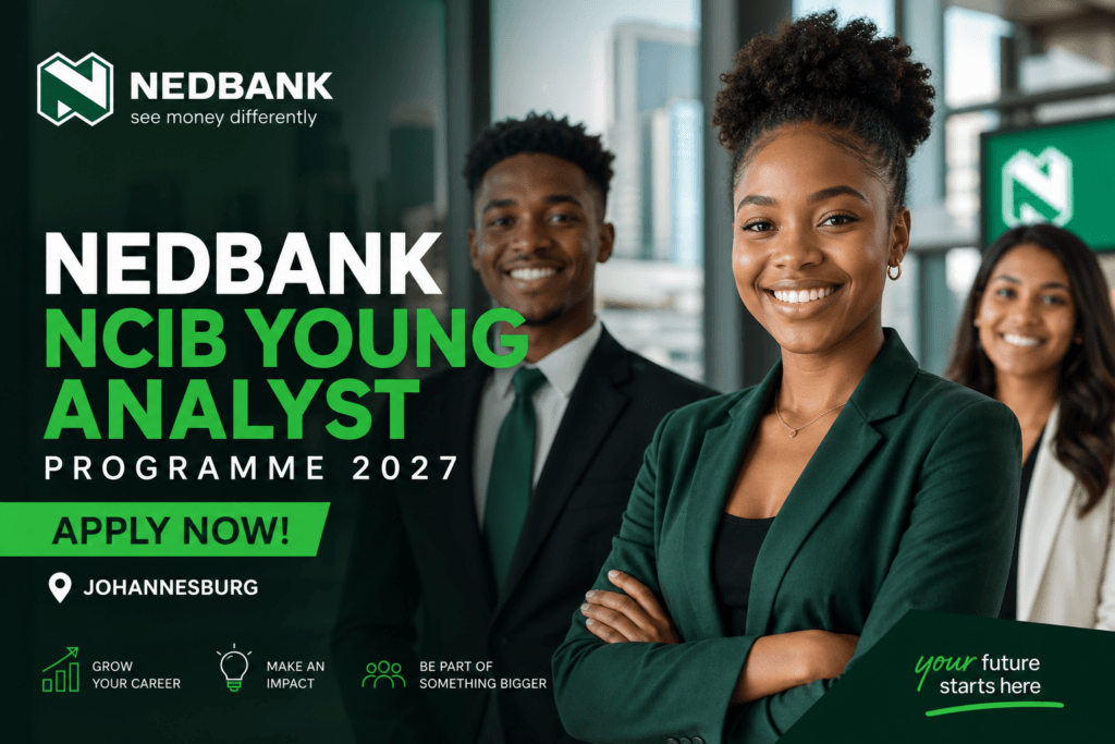 Nedbank NCIB Young Analyst Programme 2027 – Apply (Johannesburg)