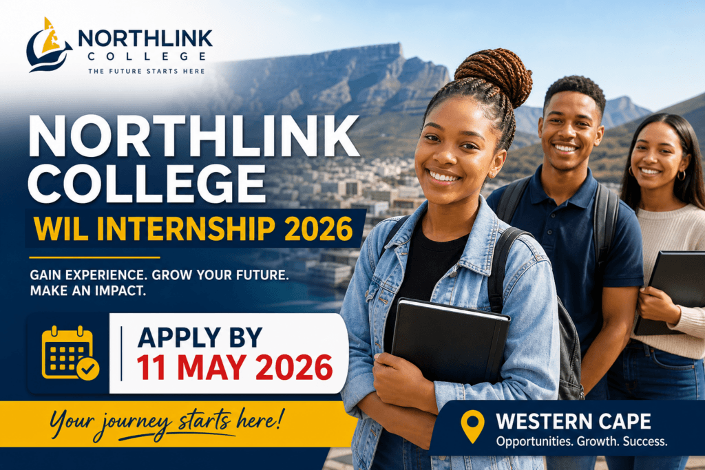 Northlink College WIL Internship 2026 – Apply by 11 May (Western Cape)