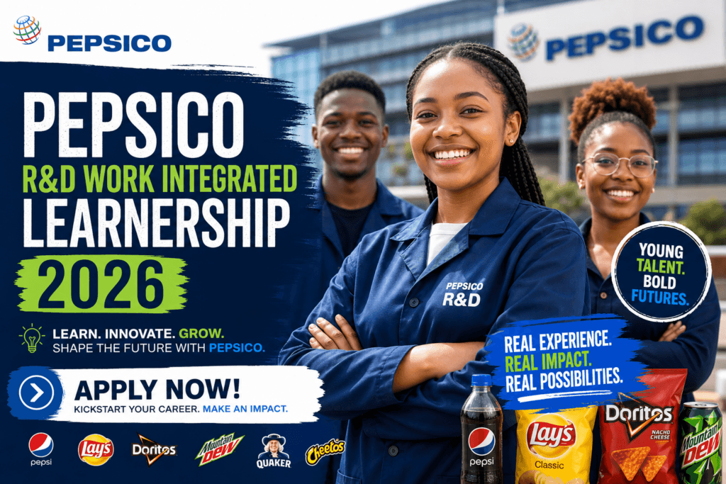 PepsiCo R&D Work Integrated Learning Learnership 2026 – Apply Now
